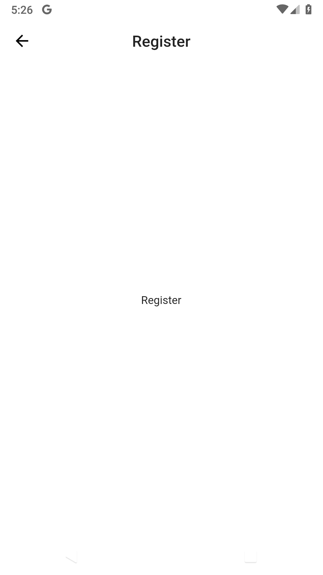 register page